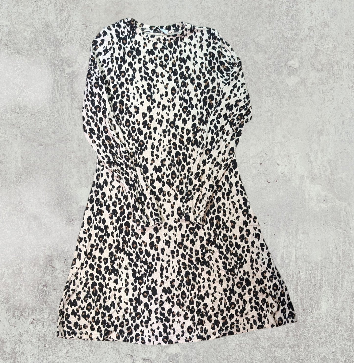 George Women's Leopard Print Dress - Black - Size 10