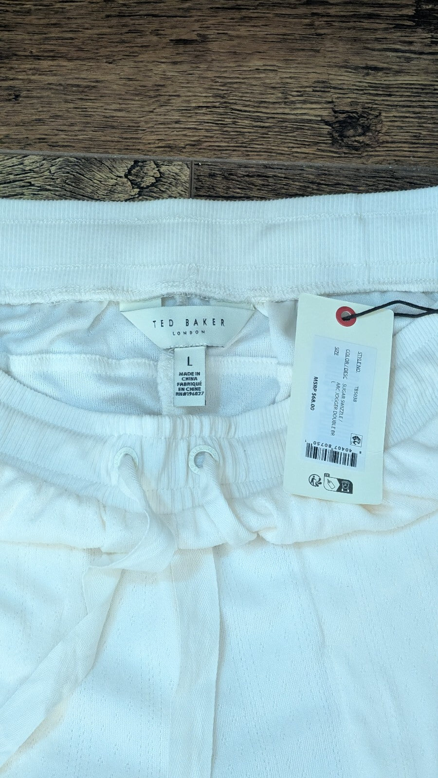 Ted Baker Women's Joggers - White - Size Large