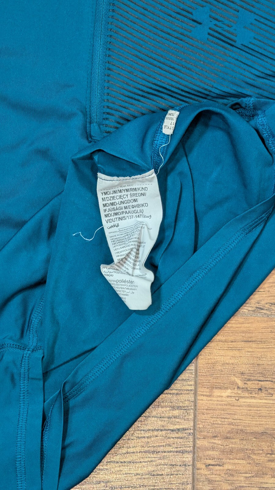 Under Armour Kid's Boys 1/4 Zip Jumper - Green - Size Medium