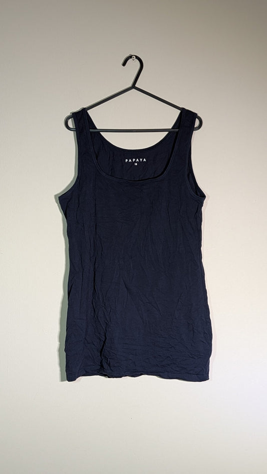 Papaya Women's Vest - Navy - Size 16