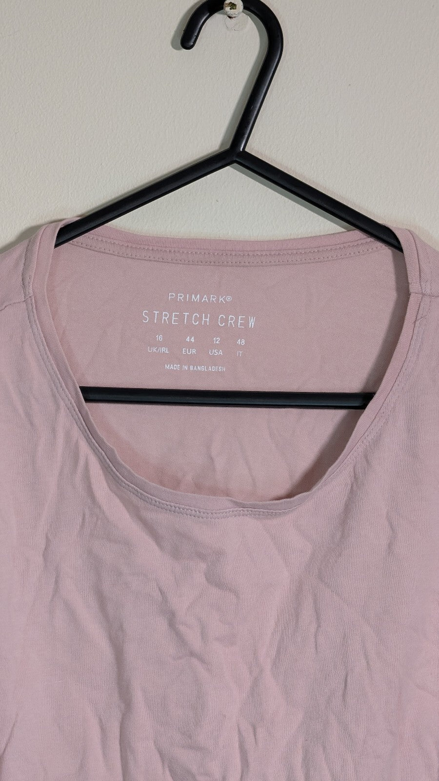 Primark Women's T Shirt - Pink - Size 16