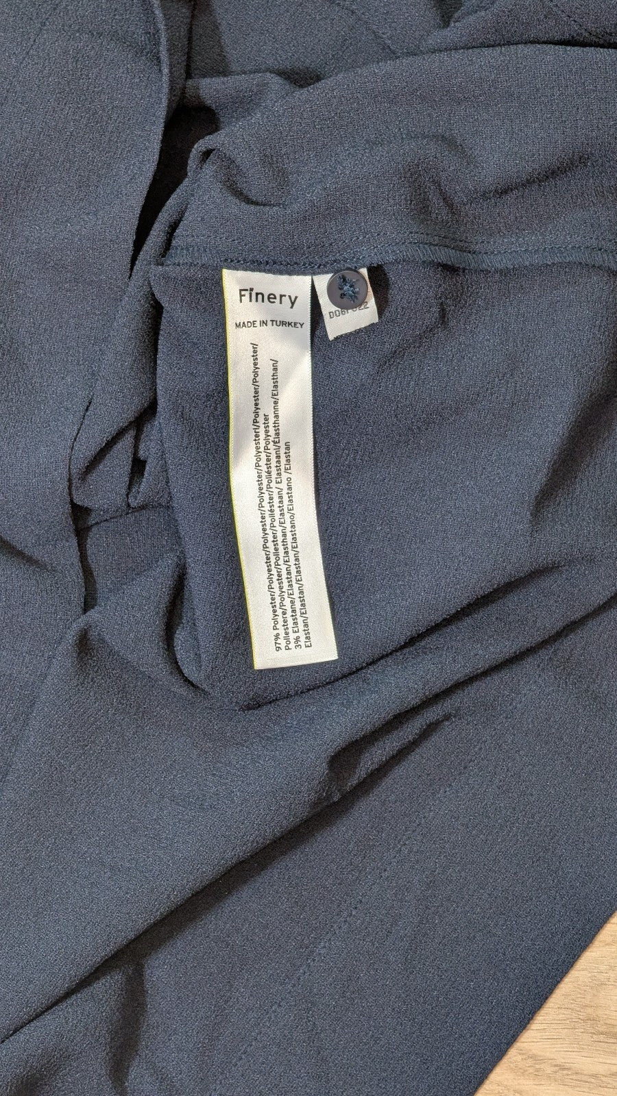 Finery Women's Dress - Navy - Size 18