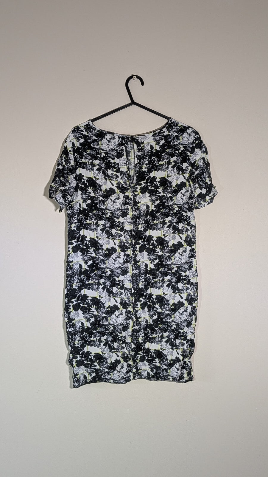 Miss Selfridge Women's Floral Dress - Black - Size 10