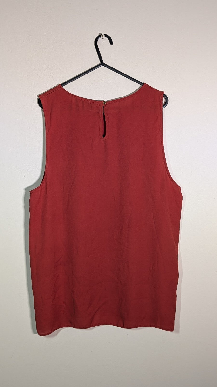 Primark Women's Vest T Shirt - Red - Size 20