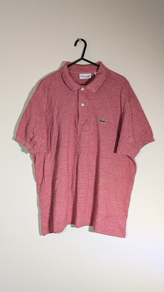 Lacoste Men's Classic Fit Polo T Shirt - Red - Size 6 / XL