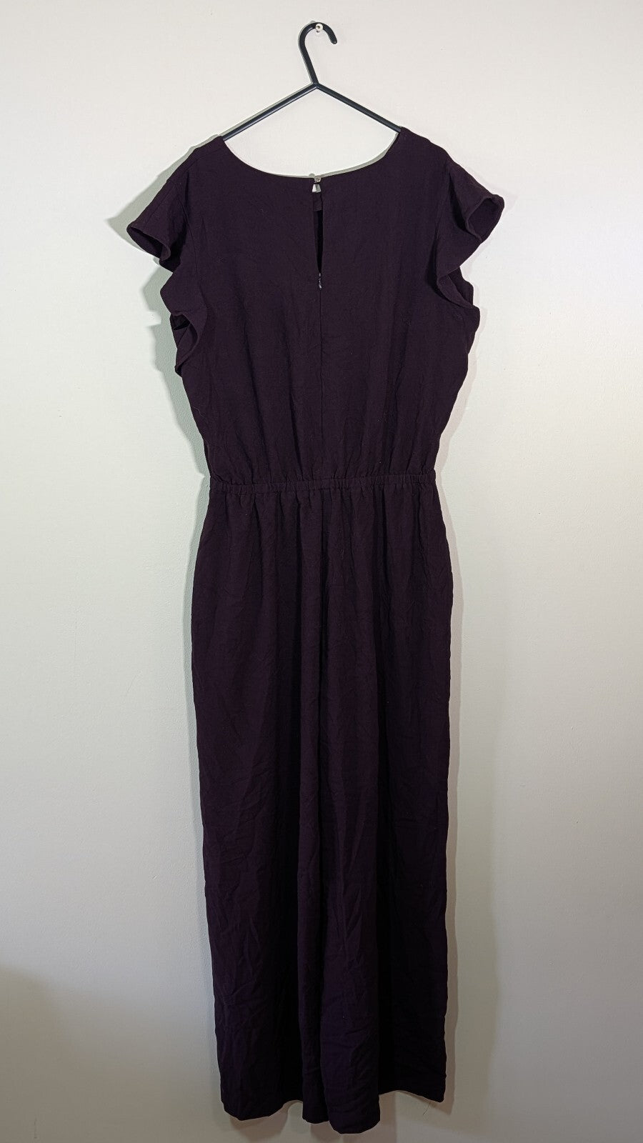 Apt. 9 Women's Jumpsuit - Burgundy - Size Large
