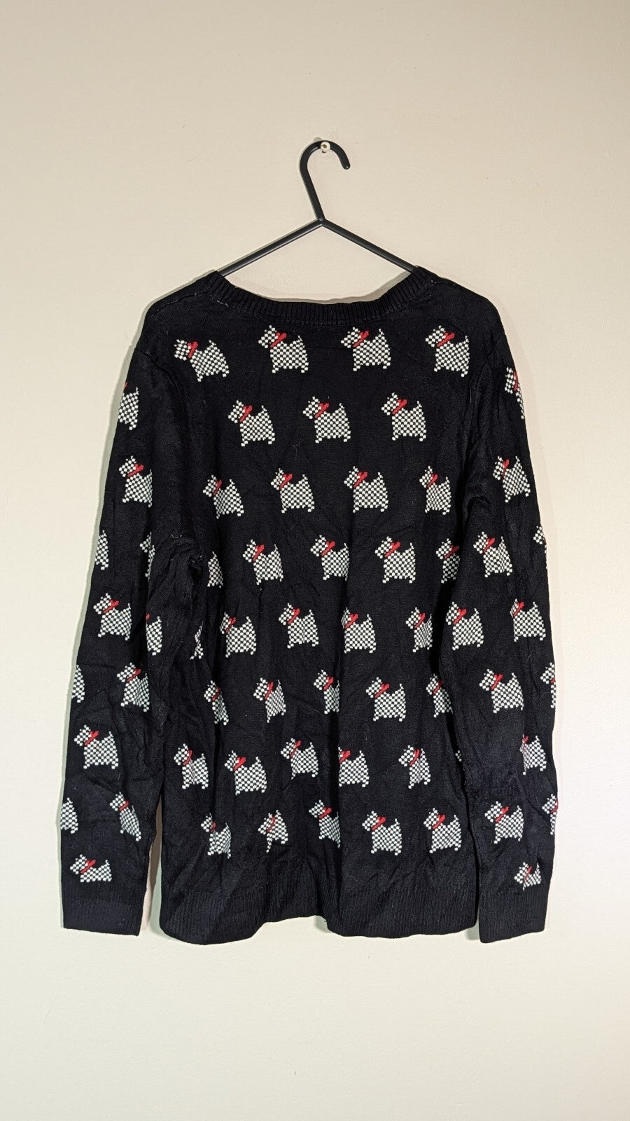 Charter Club Women's Sweatshirt Jumper - Black - Size Large
