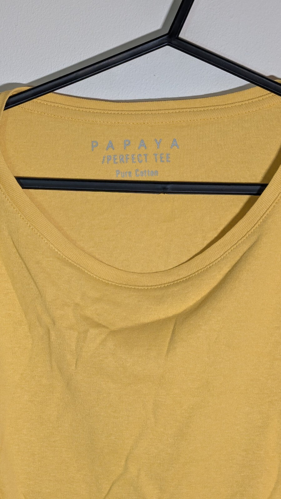 Papaya Women's T Shirt - Yellow - Size 16