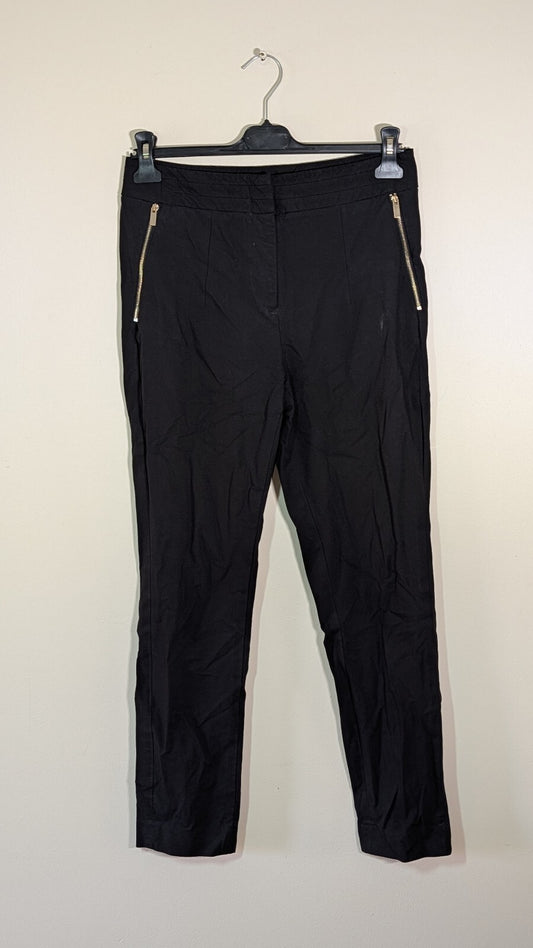 H&M Women's Trousers - Black - Size 10