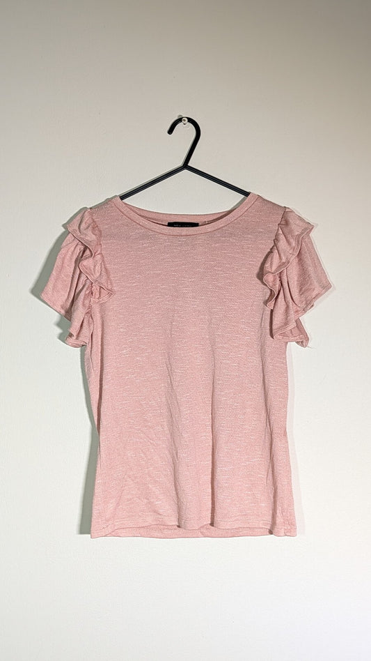 New Look Women's T Shirt - Pink - Size 10