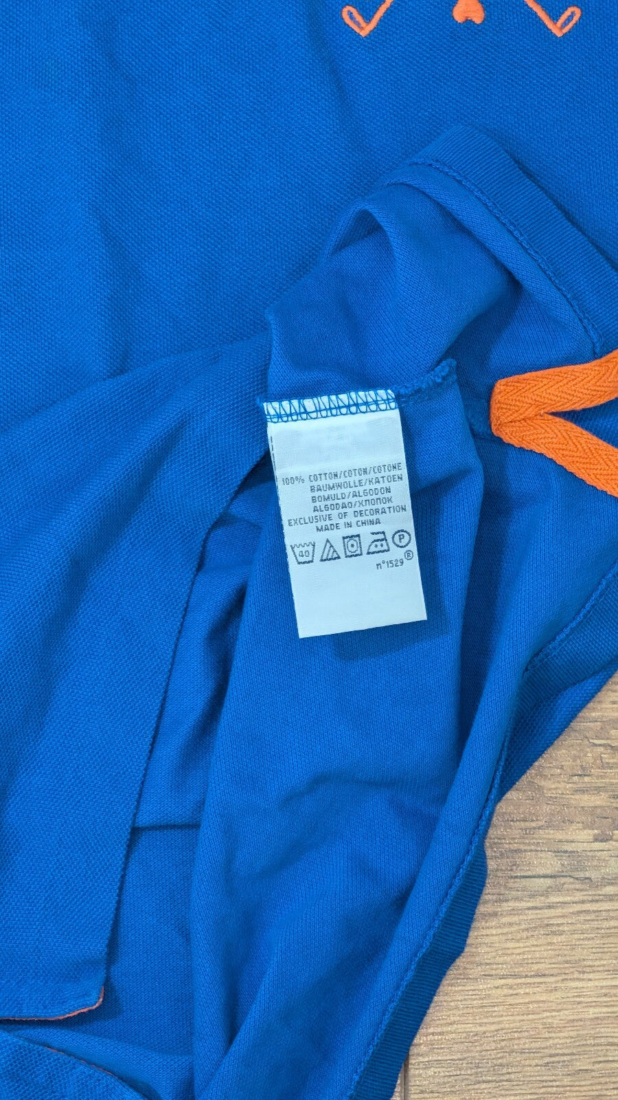Ralph Lauren Men's Slim Fit Polo T Shirt - Blue - Size Medium