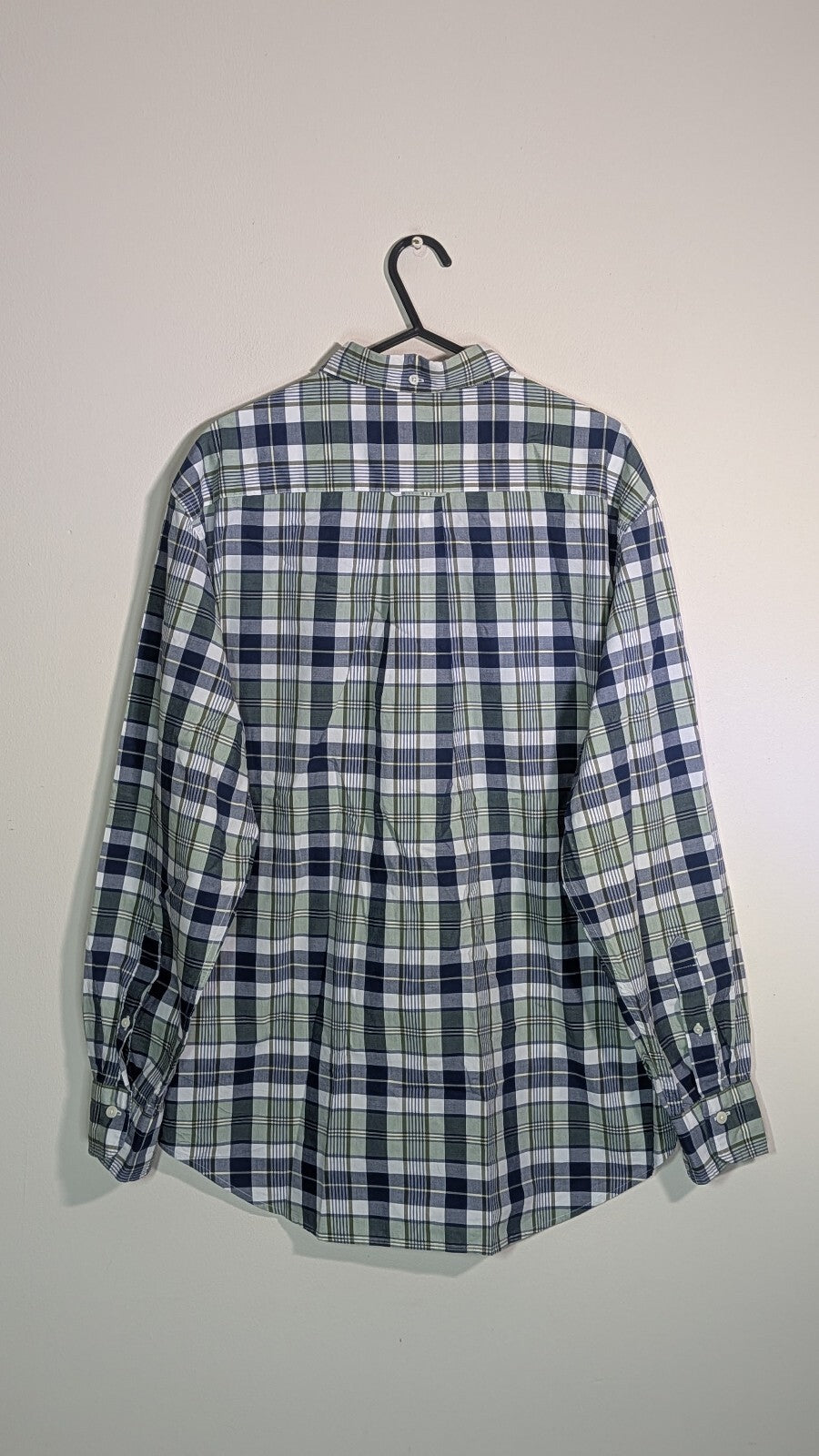 Gant Men's Check Shirt - Green - Size Large