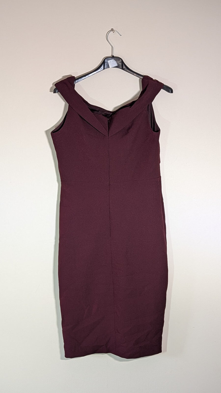 River Island Women's Dress - Burgundy - Size 14