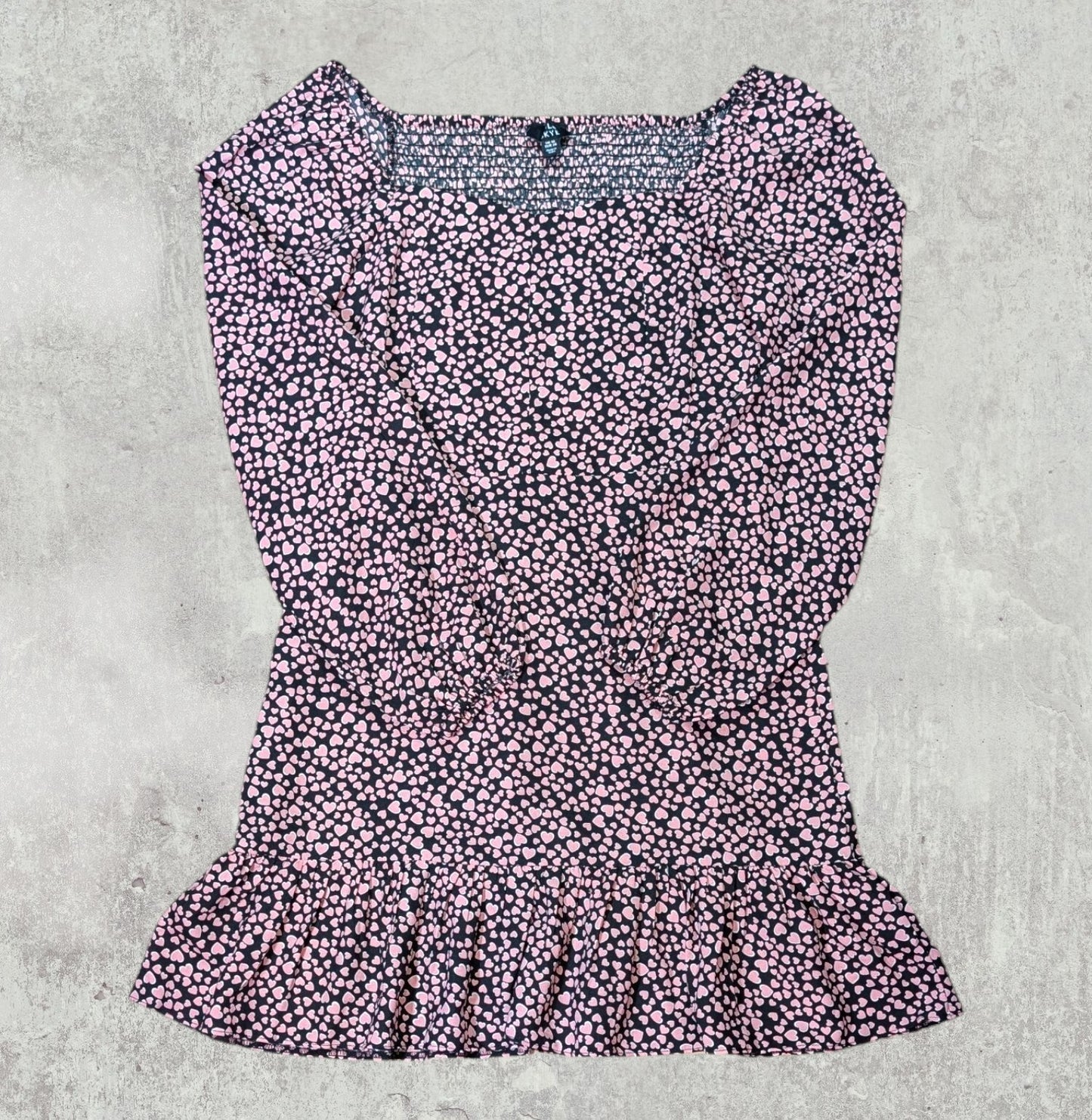 Lola Skye Women's Love heart Dress - Pink - Size 10