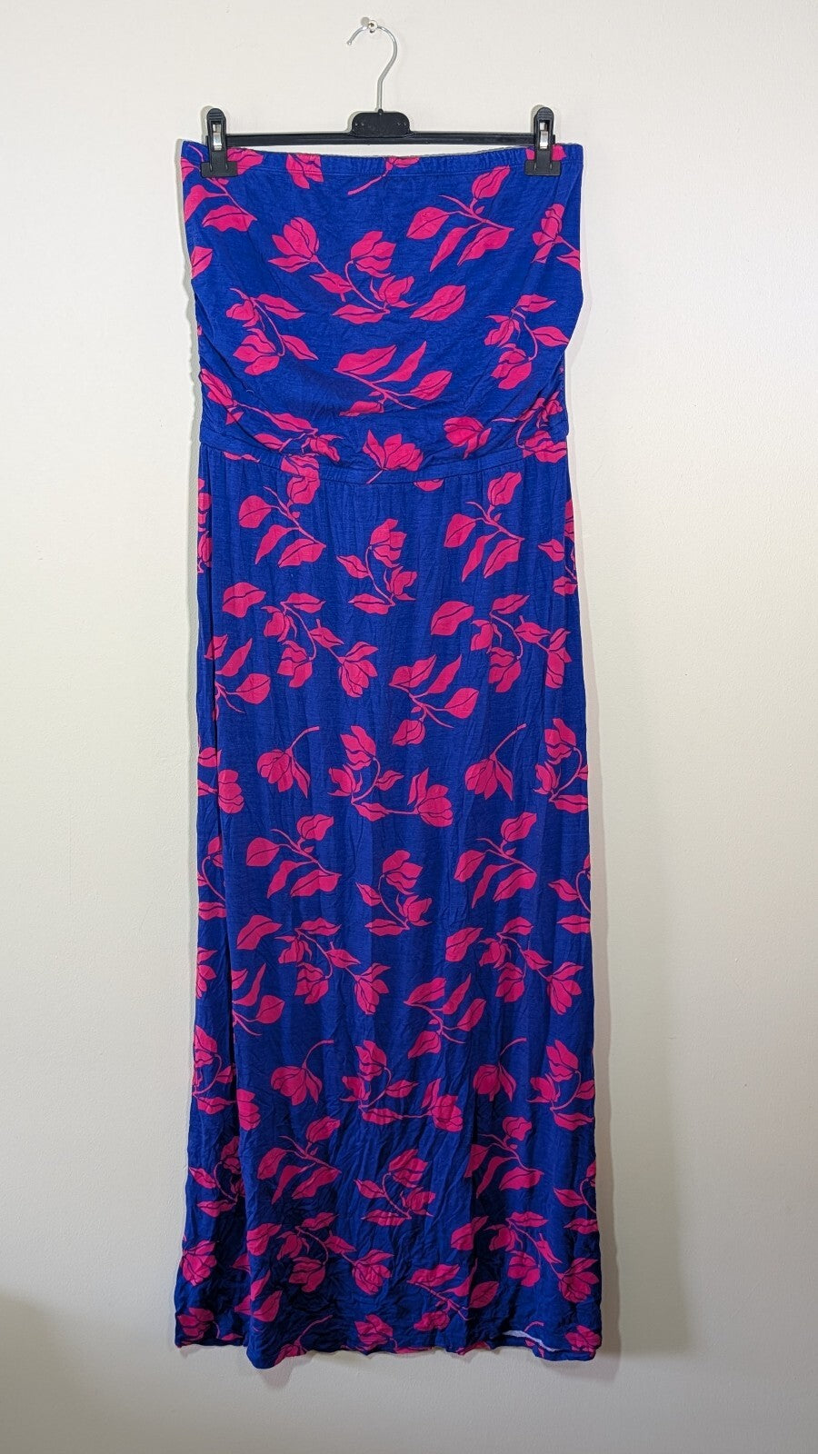 Pour Moi Women's Floral Dress - Blue - Size 18