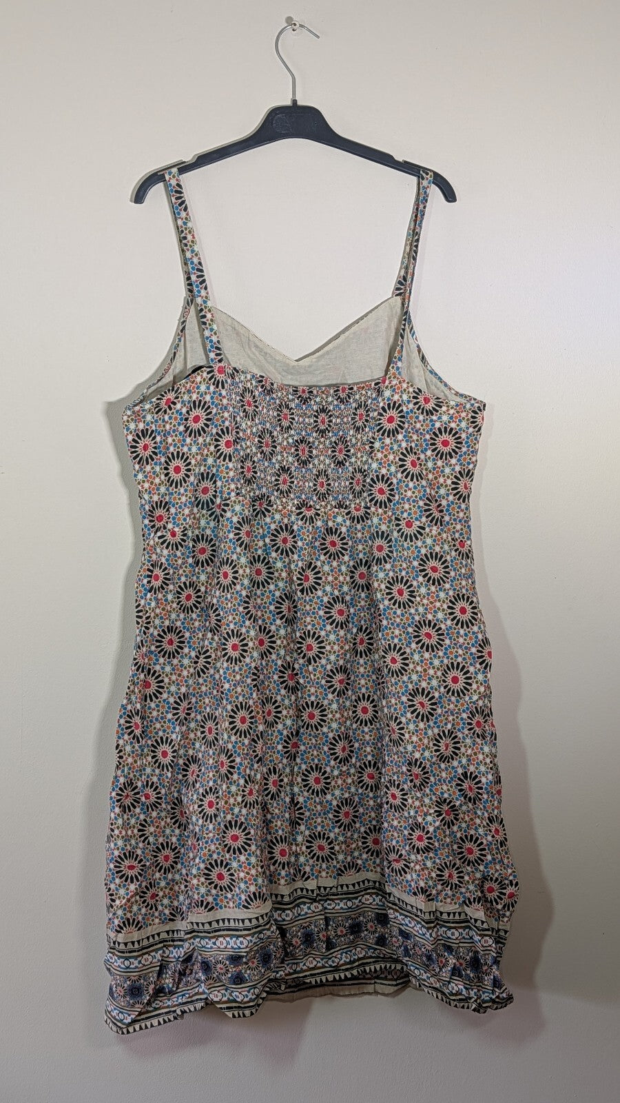 Tu Women's Floral Dress - Blue - Size 18