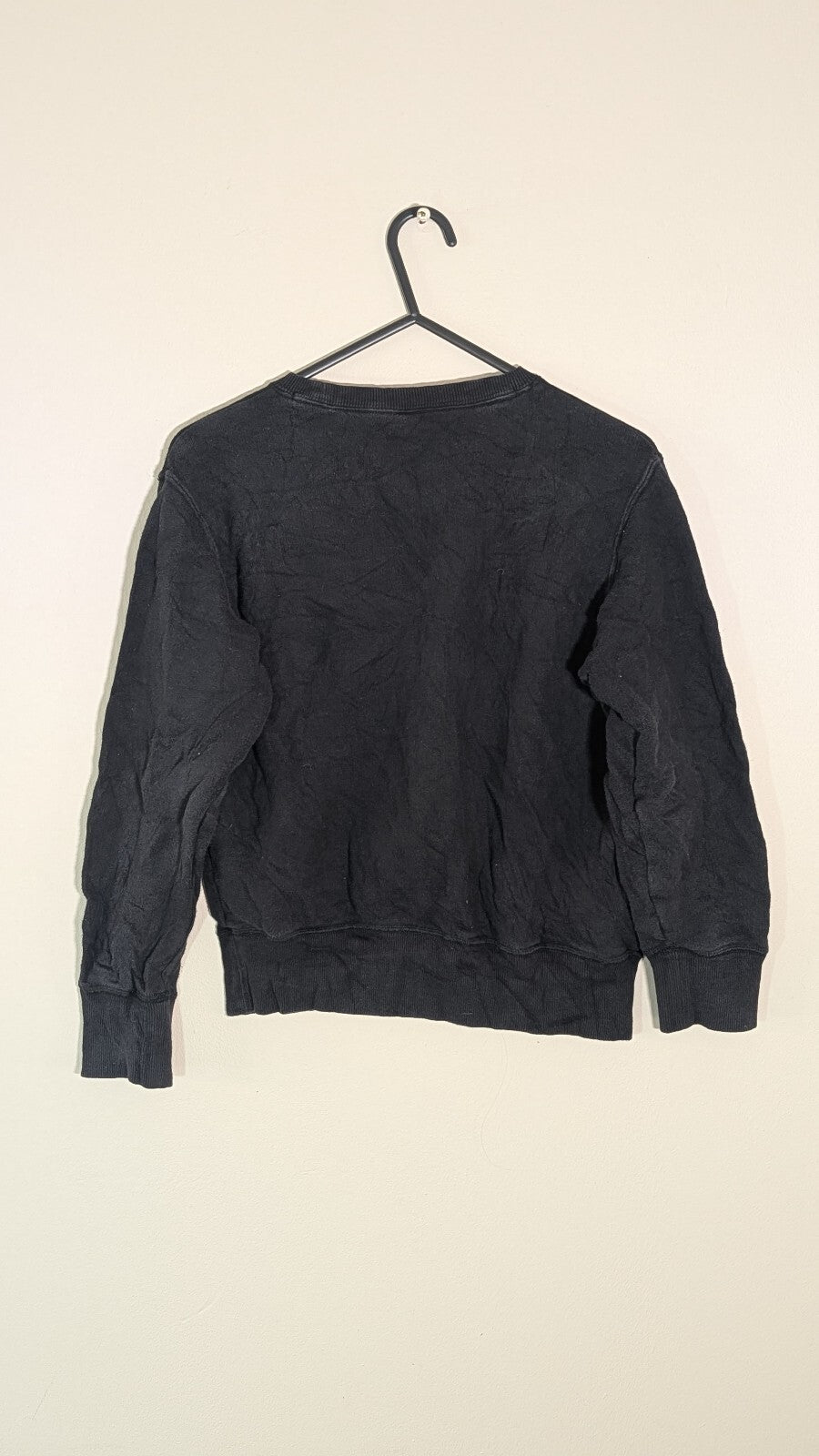 Uniqlo Kid's Boys Peanut Sweatshirt Jumper - Black - Size 9-10 Years