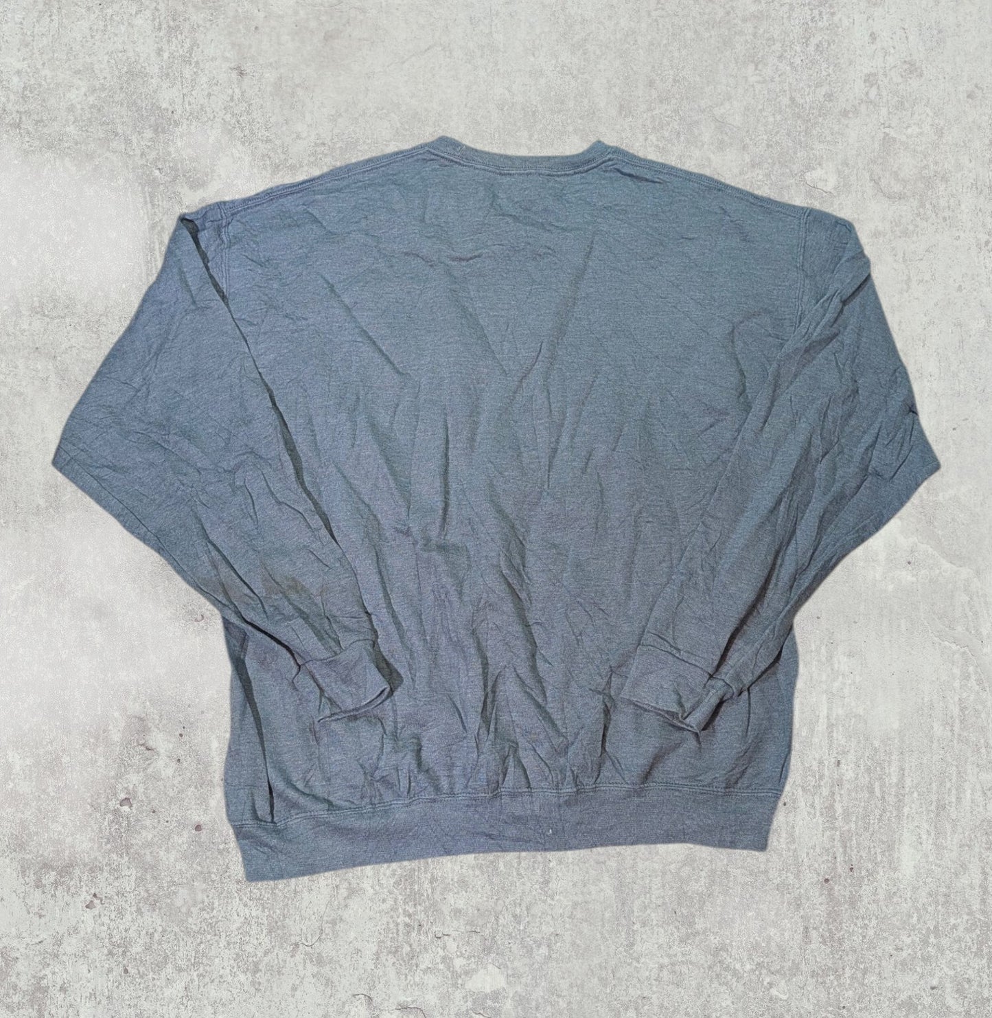 Fruit Of The Loom Men's Sweatshirt Jumper - Grey - Size XL