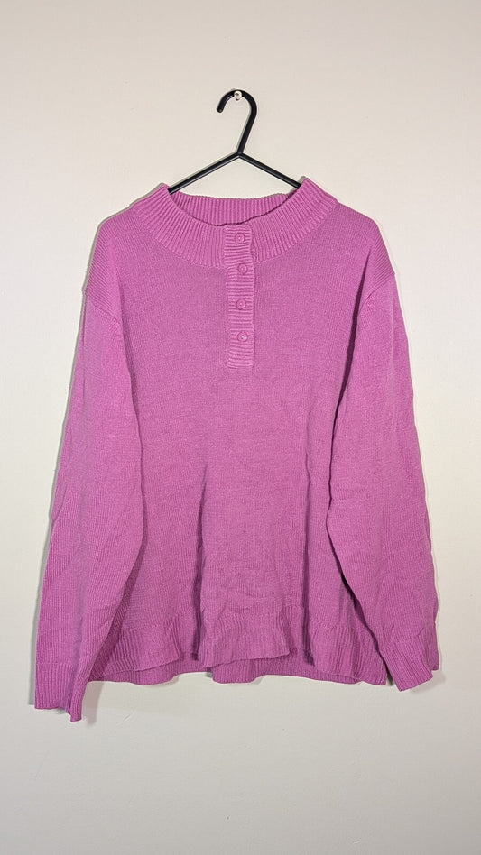 Damart Women's Sweatshirt Jumper - Pink - Size 22