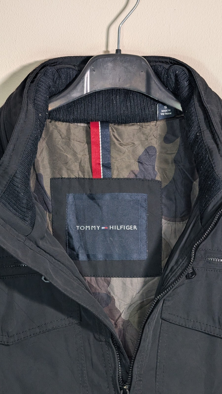 Tommy Hilfiger Men's Jacket - Black - Size Small