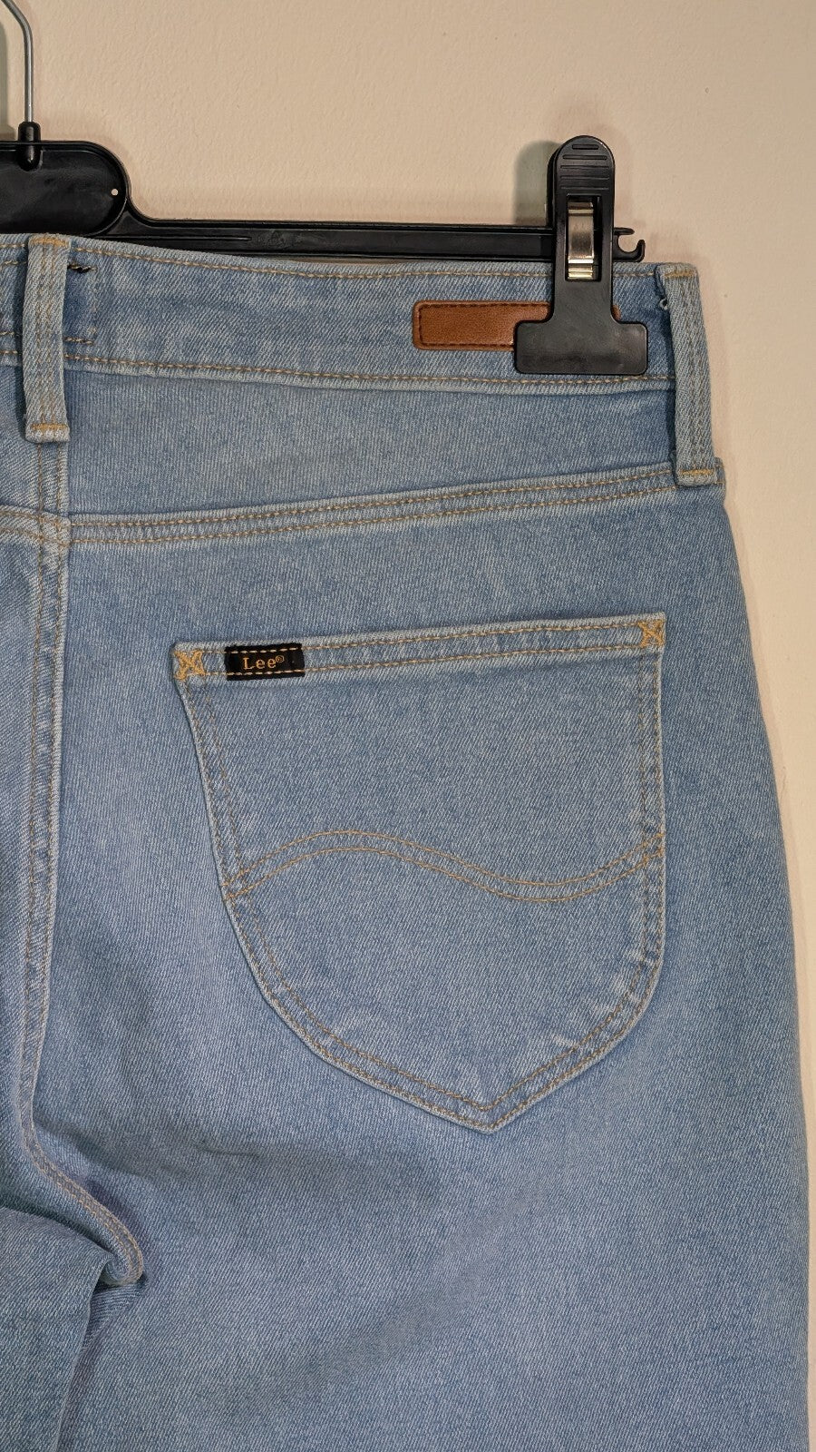 Lee Women's Elly Slim Straight Jeans - Blue - Size 29W 33L