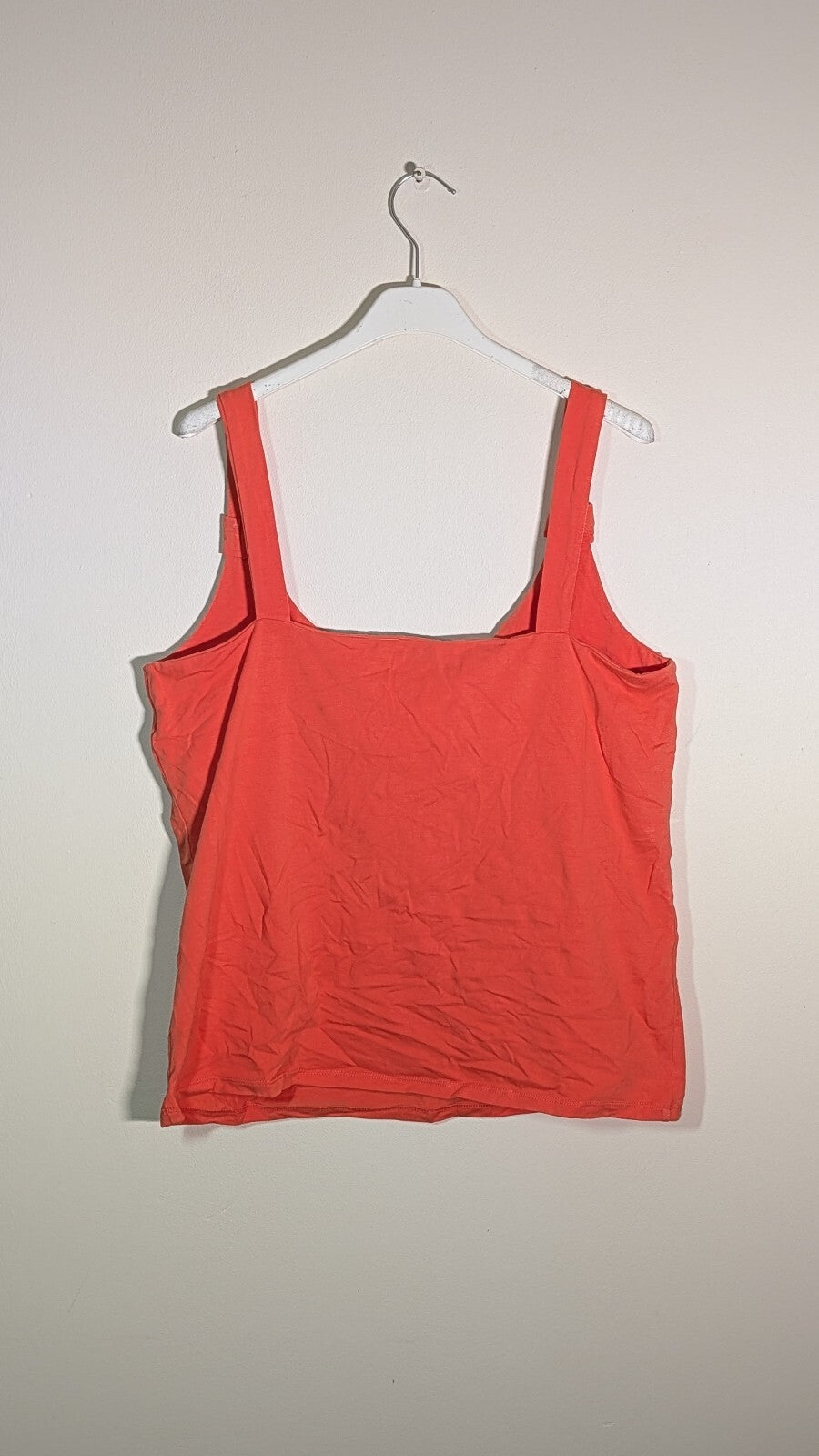 Pomodoro Women's Vest T Shirt - Orange - Size 16