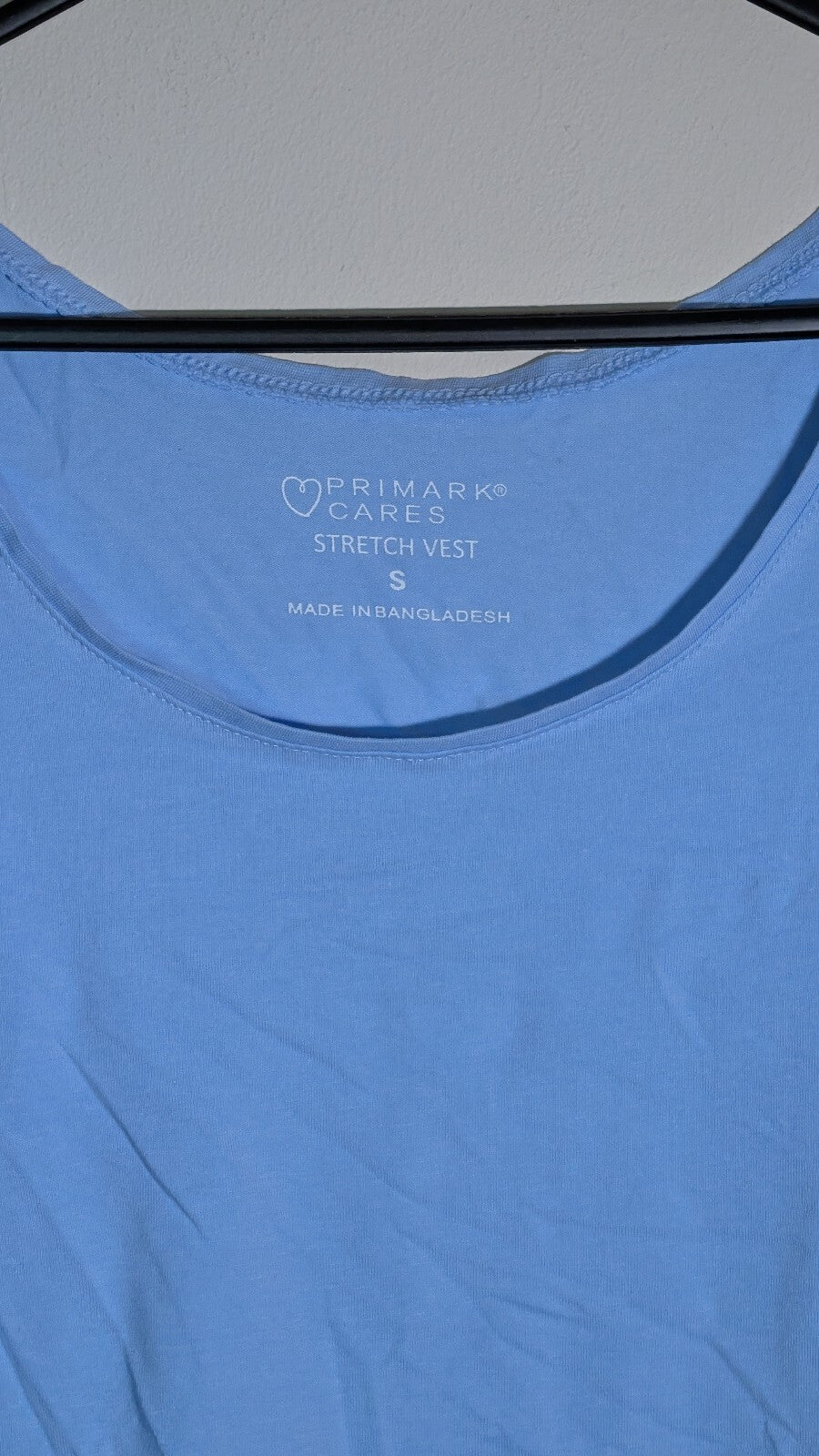 Primark Women's Vest - Blue - Size Small