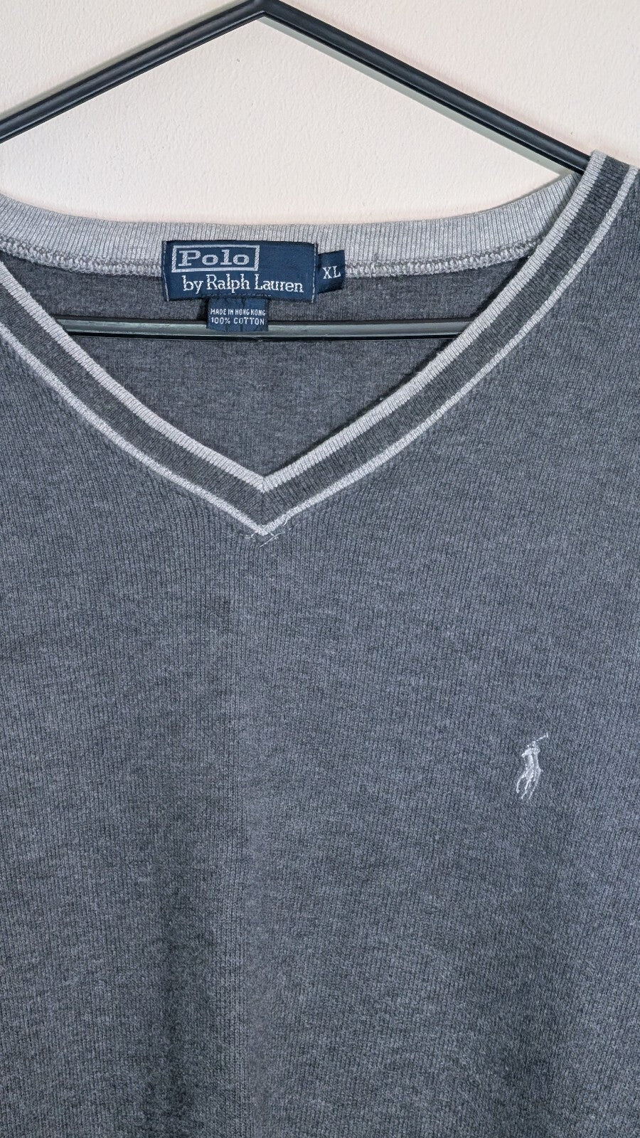 Ralph Lauren Men's Sweatshirt Jumper - Grey - Size XL