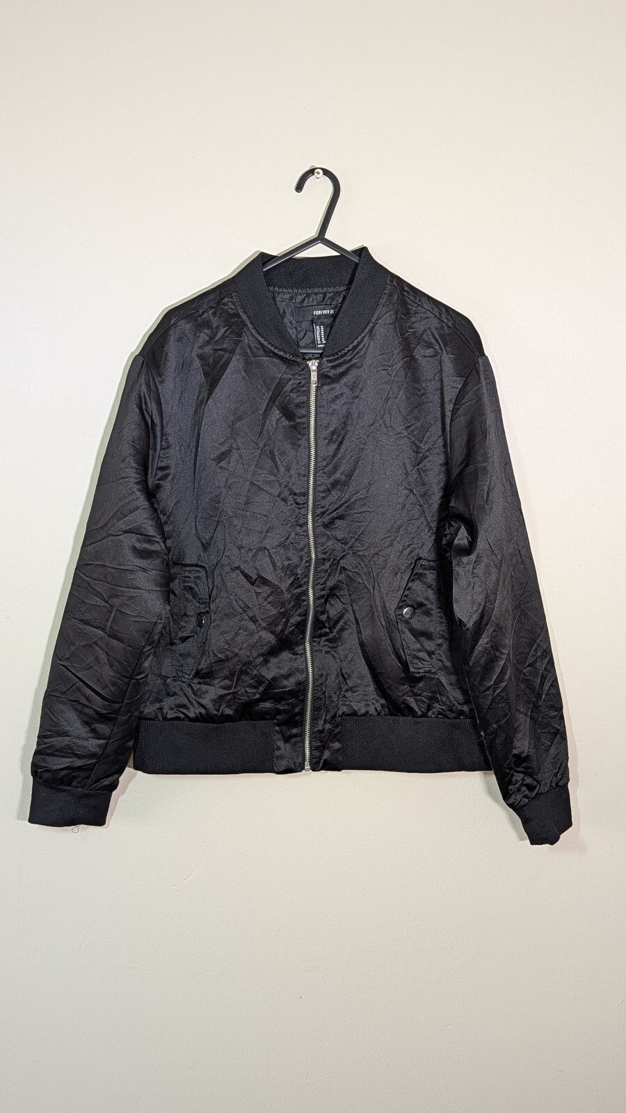 Forever 21 Women's Jacket - Black - Size Medium