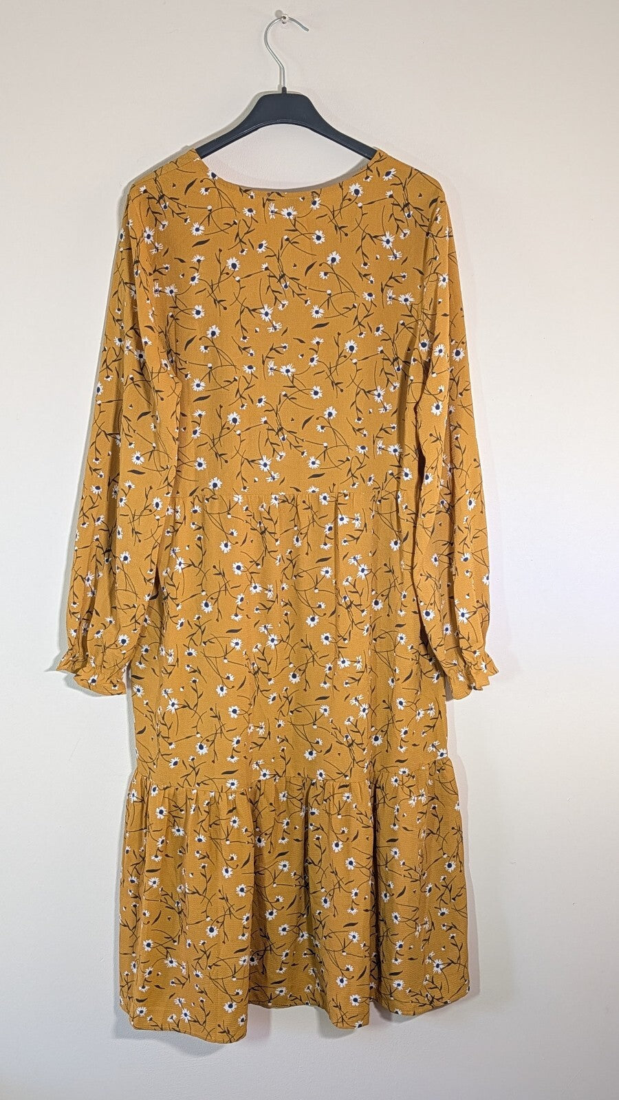 Studio Women's Floral Dress - Yellow - Size 12