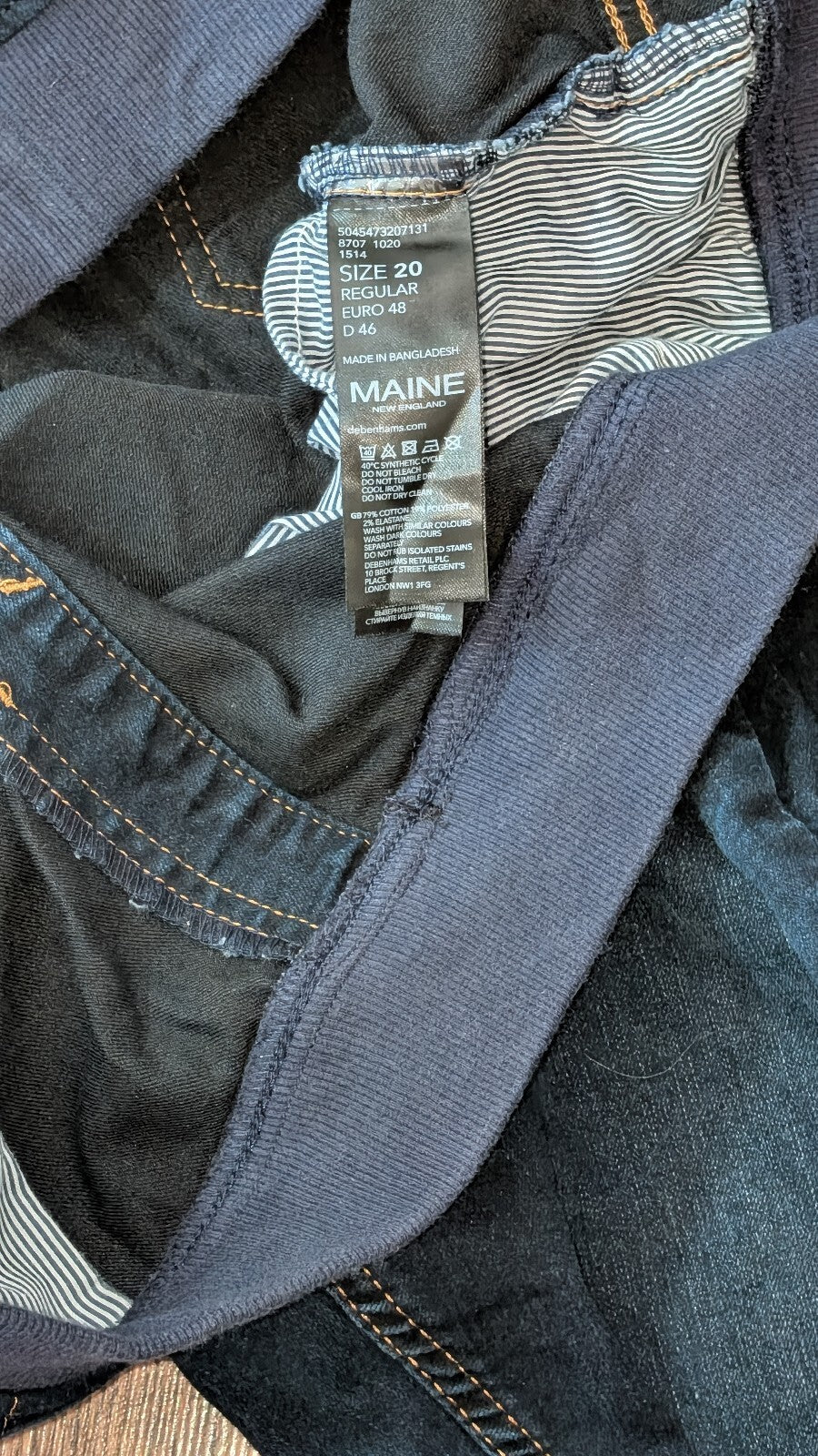 Maine Women's Jeans - Blue - Size 20