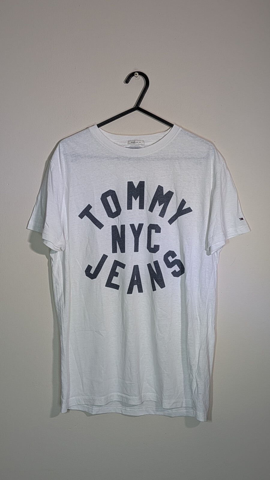 Tommy Hilfiger Men's T Shirt - White - Size Small
