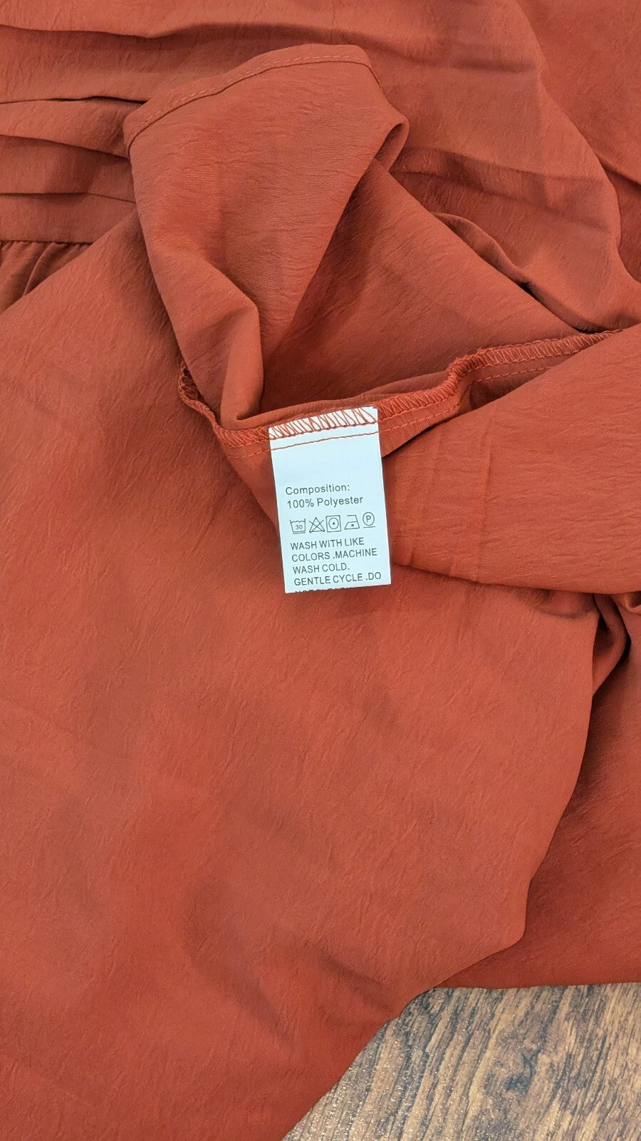 Shein Women's Dress - Orange - Size Medium