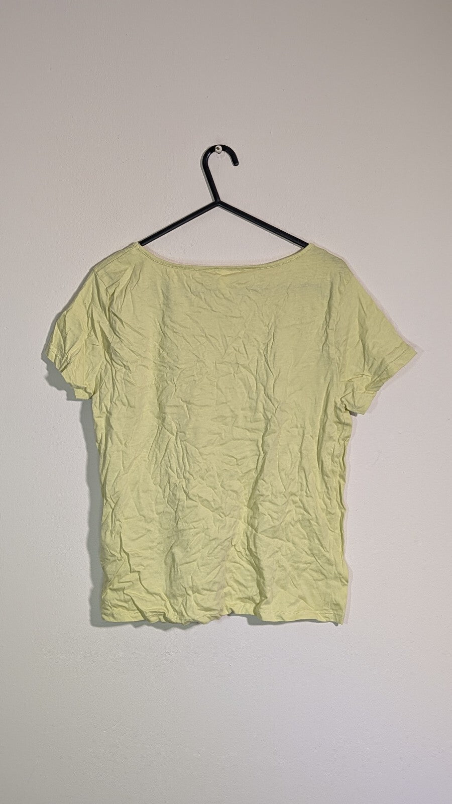 H&M Women's T Shirt - Green - Size Small