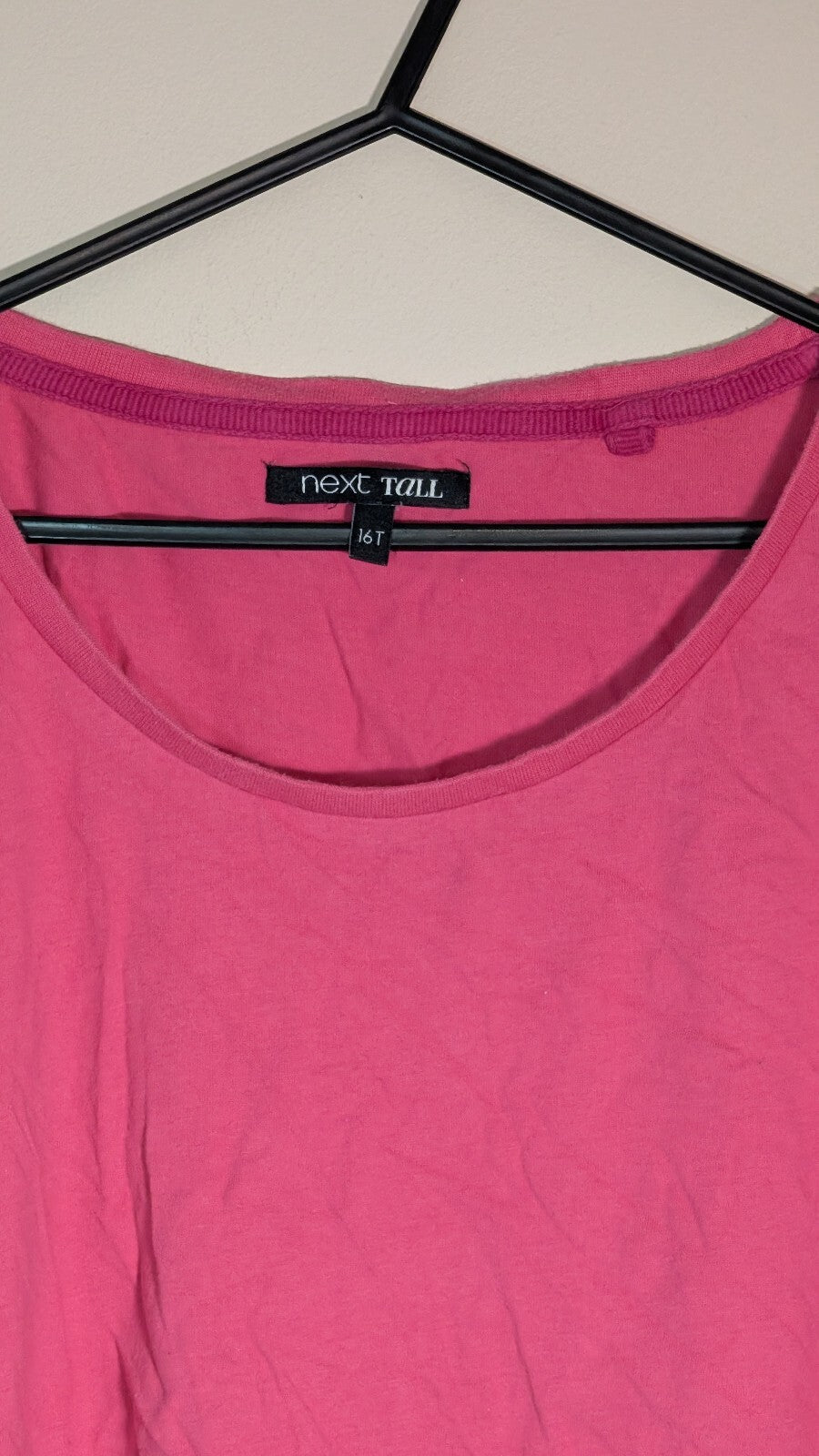 Next Women's T Shirt - Pink - Size 16