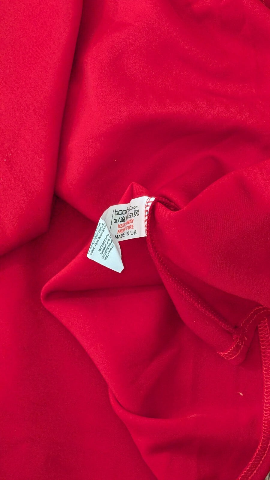 Boohoo Women's Dress - Red - Size 6