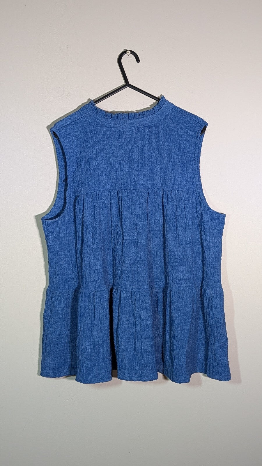 George Women's Vest T Shirt - Blue - Size 16