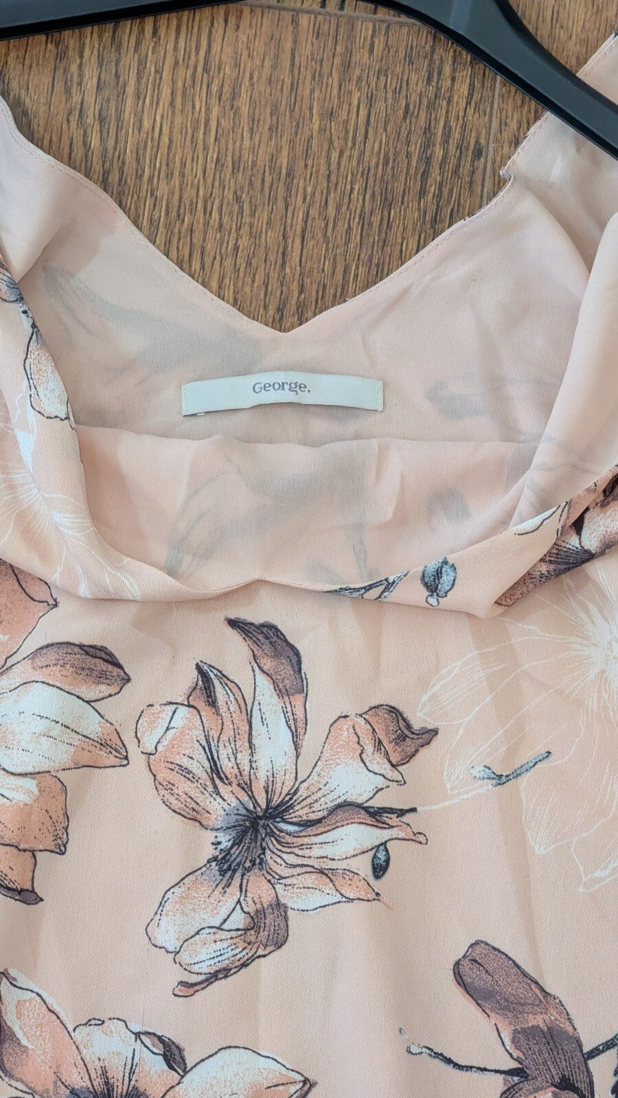 George Women's Floral Dress - Pink - Size 16