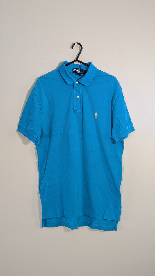 Ralph Lauren Men's Polo T Shirt - Blue - Size Small
