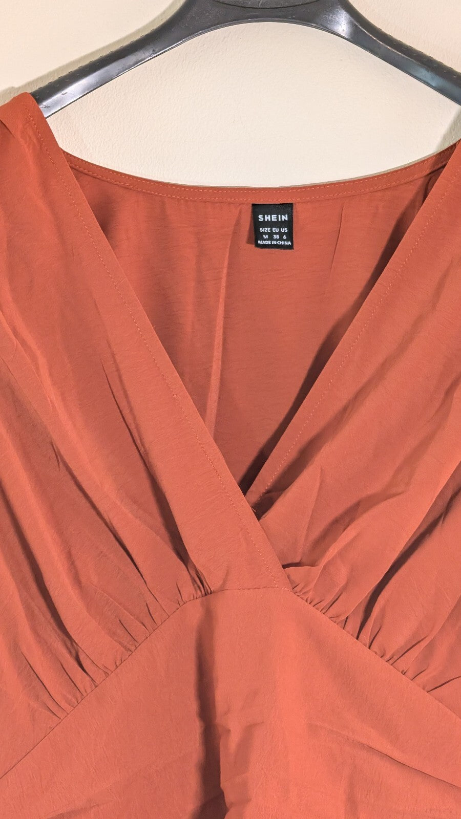 Shein Women's Dress - Orange - Size Medium