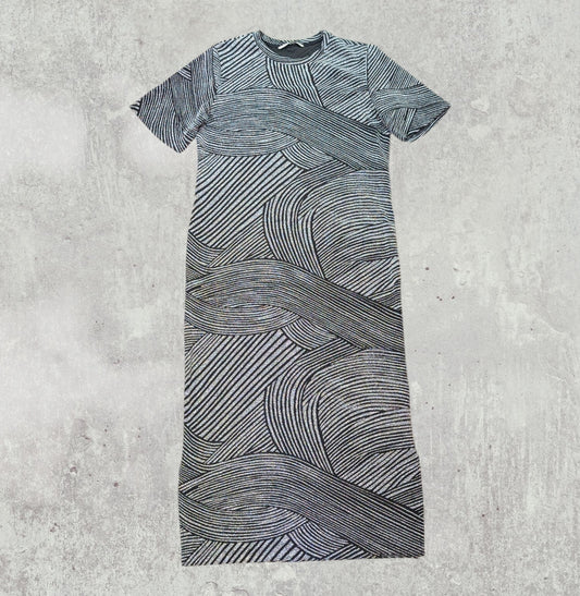 Tu Women's Dress - Silver - Size 12