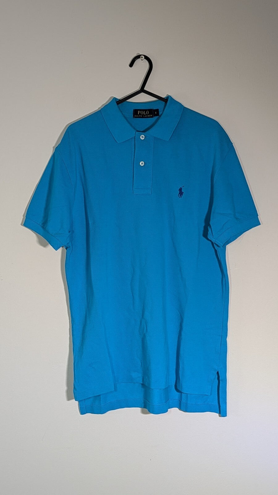 Ralph Lauren Men's Polo T Shirt - Blue - Size Small