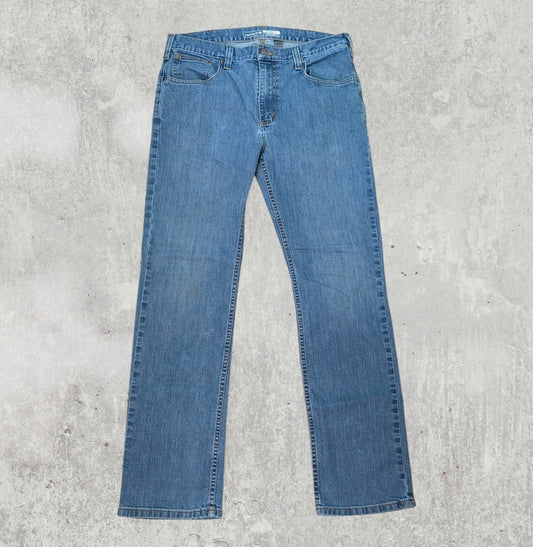 Carhartt Men's Relaxed Fit Jeans - Blue - Size 33W 32L