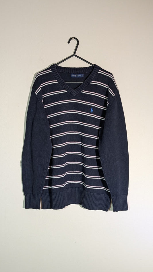 Ralph Lauren Men's Sweatshirt Jumper - Navy - Size Medium