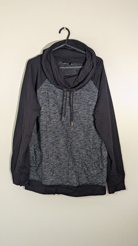 F&F Women's Sweatshirt Jumper - Black - Size 18