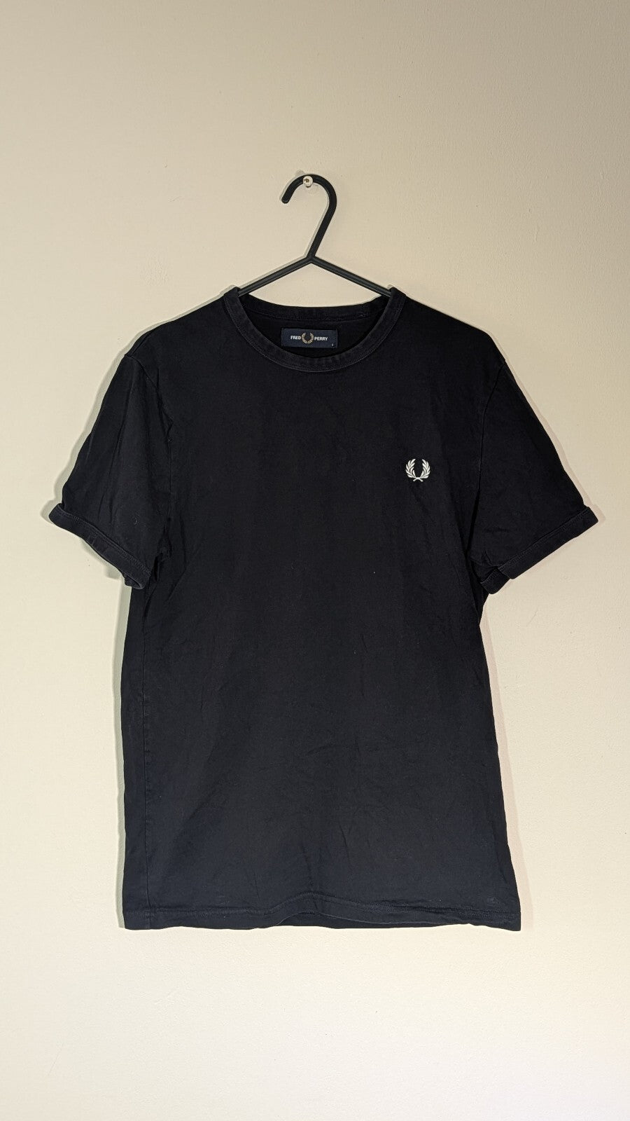 Fred Perry Men's T Shirt - Navy - Size Small