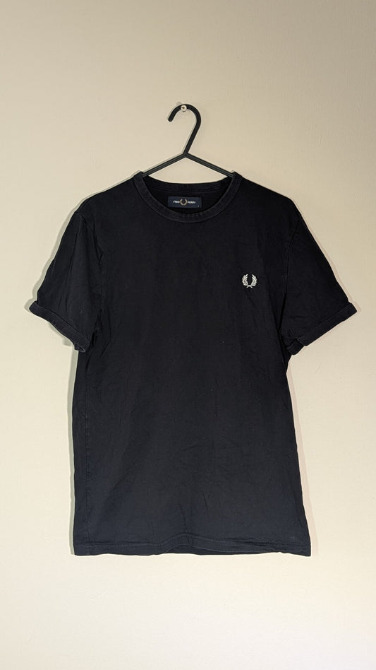 Fred Perry Men's T Shirt - Navy - Size Small