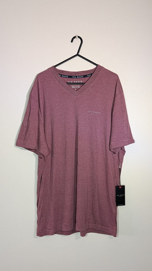Ted Baker Men's T Shirt - Red - Size Large