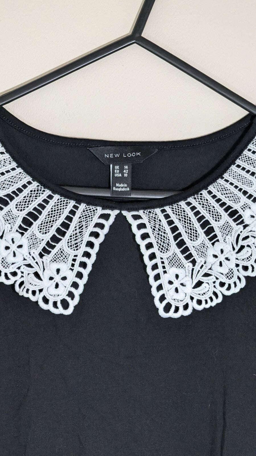 New Look Women's Dress - Black - Size 14