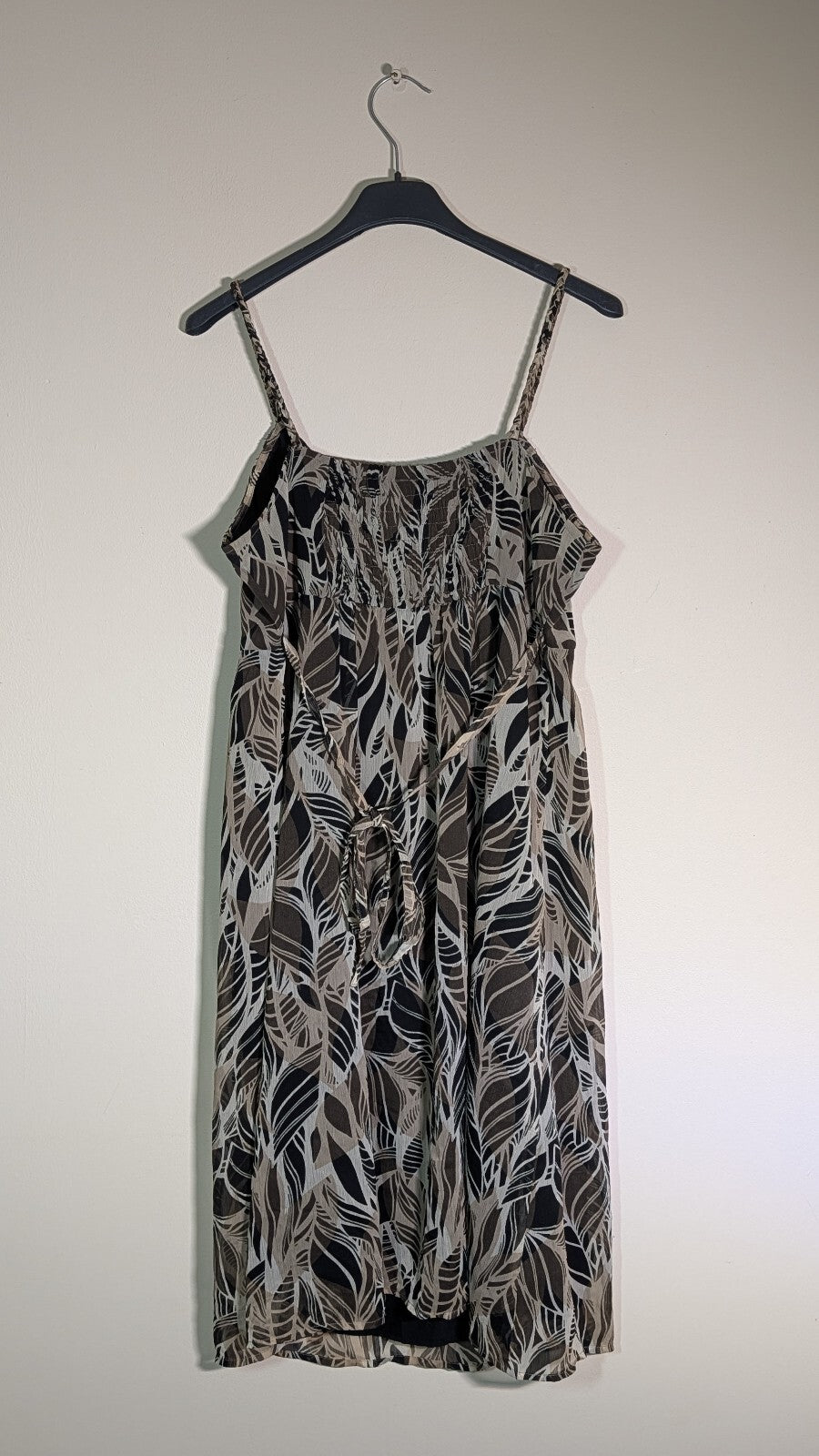Wallis Women's Dress - Brown - Size 12